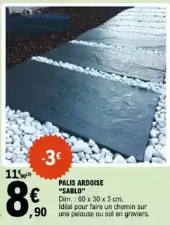 E.Leclerc Dim - palis ardoise offre