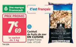 Promocash Cocktail de fruits de mer en cuisine offre