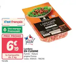 Promocash Lardons en cuisine offre