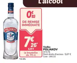 Promocash Vodka poliakov offre