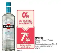 Promocash Martini offre