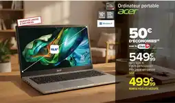 Carrefour Acer - ordinateur portable offre