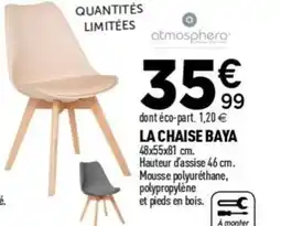 Centrakor La chaise baya offre