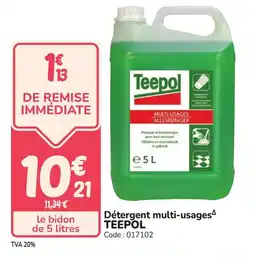 Promocash Détergent multi-usages teepol offre
