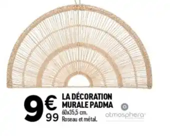 Centrakor La décoration murale padma offre