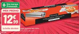 Promocash Papier aluminium offre