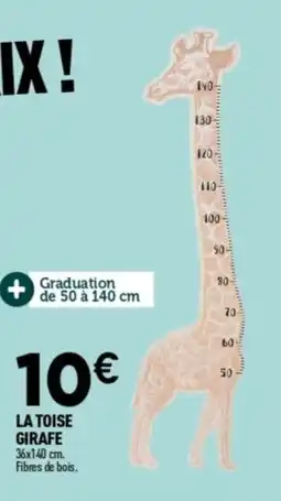 Centrakor La toise girafe offre