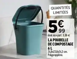 Centrakor La poubelle de compostage offre