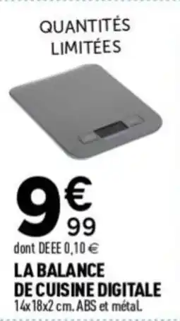 Centrakor La balance de cuisine digitale offre