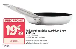 Promocash Poêle anti-adhésive aluminium offre
