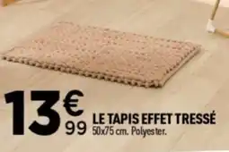Centrakor Le tapis effet tressé offre