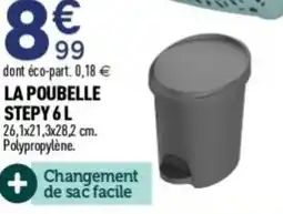 Centrakor EDA La poubelle stepy offre