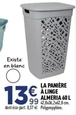 Centrakor La panière à linge almeria offre