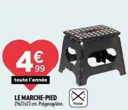 Centrakor Le marche-pied offre