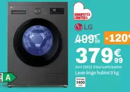 BUT LG Lave-linge hublot offre