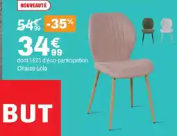 BUT Chaise Lola offre
