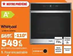BUT WHIRPOOL Four encastrable offre