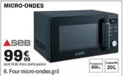 BUT SEB Four micro-ondes gril offre