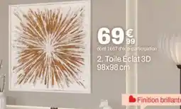 BUT Toile Éclat 3D offre