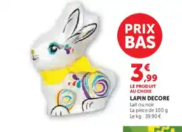 U Express Lapin decore offre