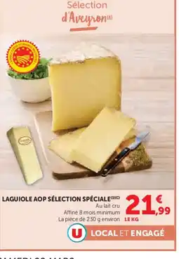 U Express Laguiole aop sélection spéciale offre