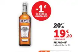 U Express RICARD 45° offre