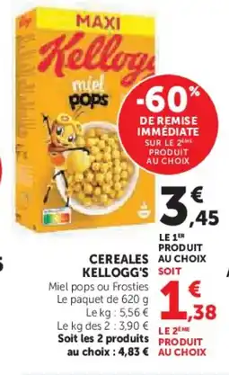 U Express KELLOGG'S Cereales offre