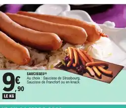 E.Leclerc Saucisses offre