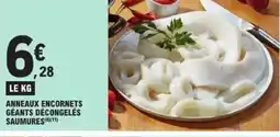 E.Leclerc Anneaux encornets géants décongelés saumures offre