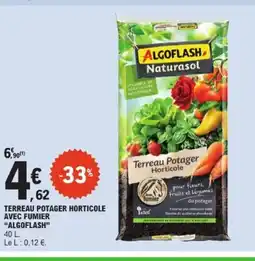 E.Leclerc ALGOFLASH Terreau potager horticole avec fumier offre
