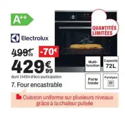 BUT ELECTROLUX Four encastrable offre