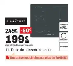 BUT SIGNATURE Table de cuisson induction offre