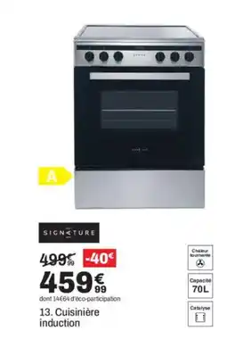 BUT SIGNATURE Cuisinière induction offre