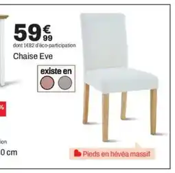 BUT Chaise Eve offre
