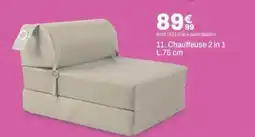 BUT Chauffeuse 2 in 1 offre