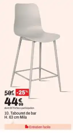BUT Tabouret de bar Mila offre