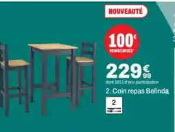 BUT Coin repas Belinda 2 offre