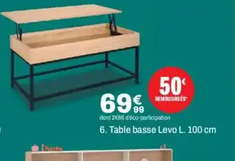 BUT Table basse Levo offre