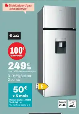 BUT Réfrigérateur 2 portes offre