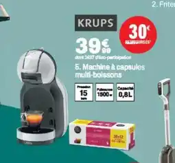 BUT KRUPS Machine à capsules multi-boissons offre
