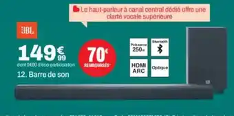BUT JBL Barre de son offre