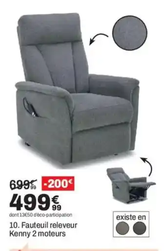 Fauteuil releveur Kenny 2 moteurs