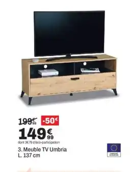 BUT Meuble TV Umbria offre