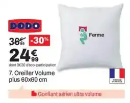 BUT DODO Oreiller volume plus offre