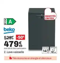 BUT BEKO Lave-vaisselle offre