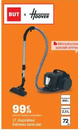 BUT Aspirateur traîneau sans sac offre
