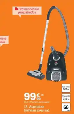 BUT Aspirateur traîneau avec sac offre