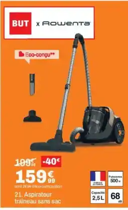 BUT Aspirateur traîneau sans sac offre