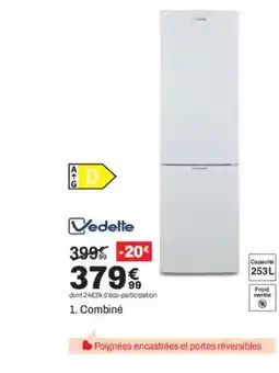 BUT VEDETTE Combiné offre