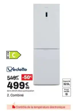 BUT VEDETTE Combiné offre